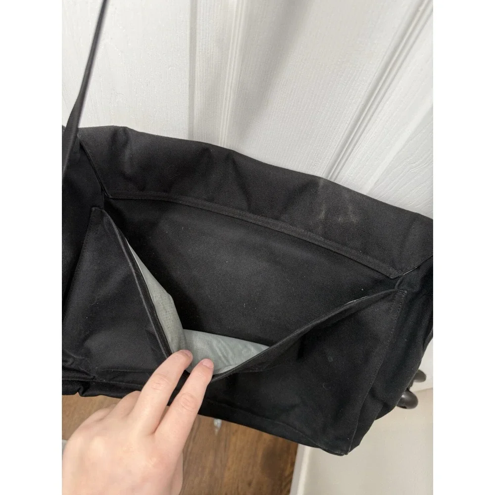 Jack Spade Mens Flap Closure‎ Messenger/ Laptop Shoulder Handbag Black